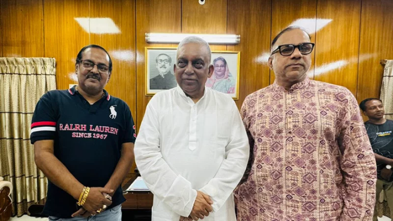 স্বরাষ্ট্রমন্ত্রীর সঙ্গে সাক্ষাৎ করলেন মিশা-ডিপজল