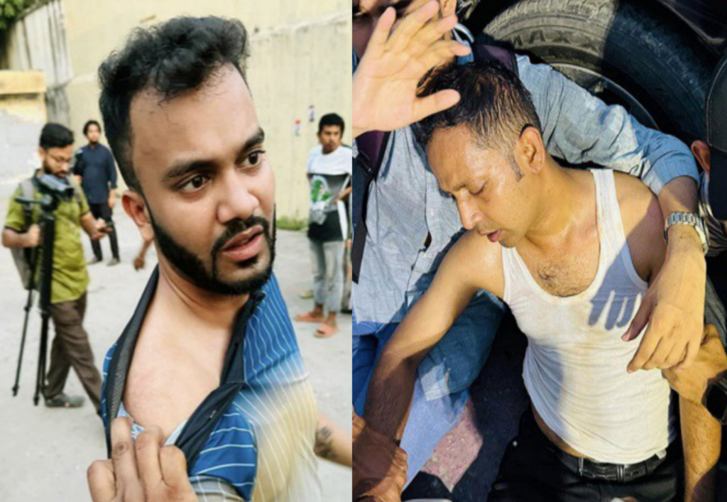 শিল্পী সমিতির শপথ অনুষ্ঠানে মারামারি, বেশ কয়েকজন সাংবাদিক আহত