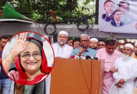 ভারত যদি বন্ধুরাষ্ট্র হয়, তাহলে শেখ হাসিনাকে হস্তান্তর করবে : জয়নুল আবেদিন ফারুক