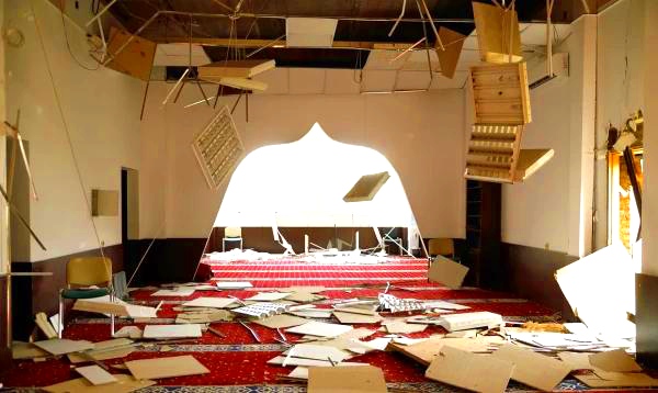 রাশিয়ার হামলায় ইউক্রেনে মসজিদ বিধ্বস্ত