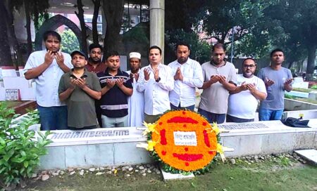 শেখ রাসেলের জন্মদিনে আ. লীগের শ্রদ্ধা