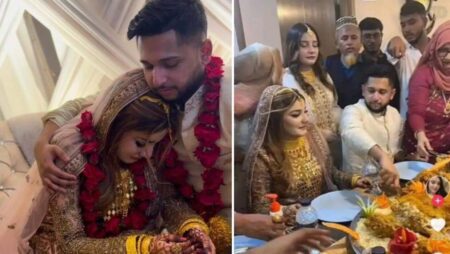 তৌহিদ আফ্রিদির বিয়ের ছবি ফেসবুকে ভাইরাল