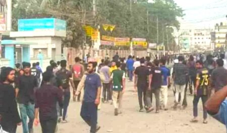 শিক্ষার্থীদের সংঘর্ষে কুয়েট রণক্ষেত্র, আহত ১৫