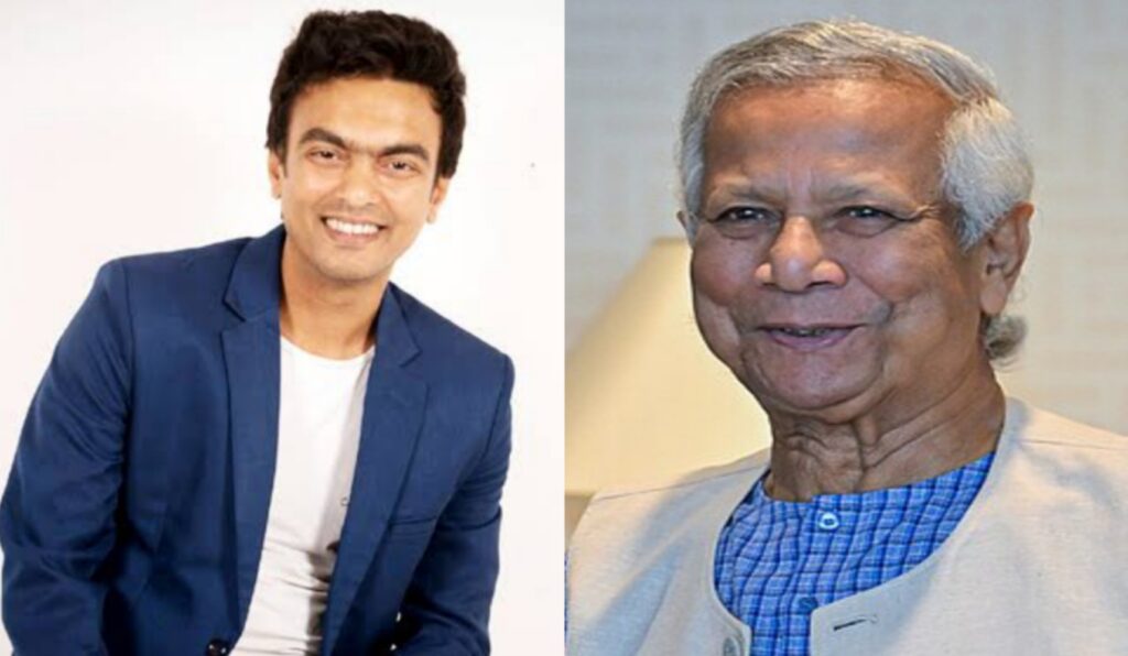 বাংলাদেশকে রূপান্তরে আশার প্রতীক ড.ইউনূস চলচ্চিত্রকার রিয়াজুল রিজু