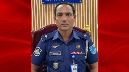 গোপালগঞ্জে আইনের শাসনে ওসি মীর সাজেদুরের অঙ্গীকার