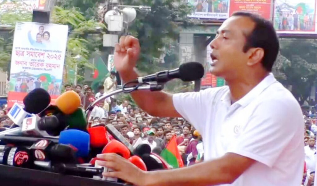 এক দফার প্রথম ঘোষক তারেক রহমান: ছাত্রদল সভাপতি