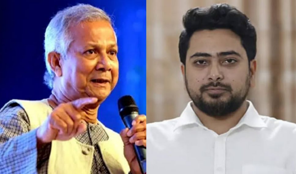 ইউনূসকে সরকার প্রধান করার প্রস্তাব ছিল ৪ আগস্টেই : নাহিদ ইসলাম