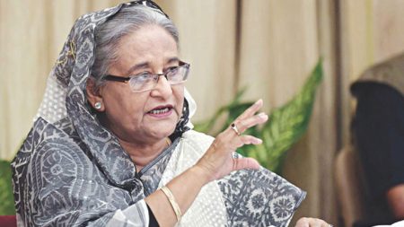 গণঅভ্যুত্থানে নিহতদের কাছে ক্ষমা চাইতে রাজি নন শেখ হাসিনা