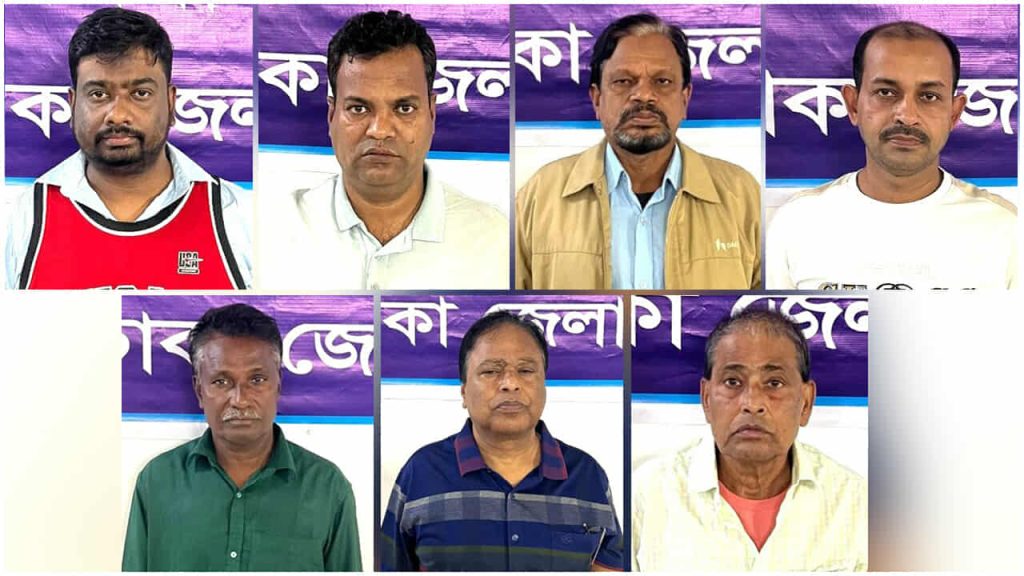 আশুলিয়ায় আওয়ামী লীগের ৭ নেতাকর্মী গ্রেপ্তার