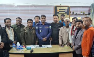 শাহজাদপুরে নবাগত ওসির সাথে সাংবাদিক ফোরামের মতবিনিময়