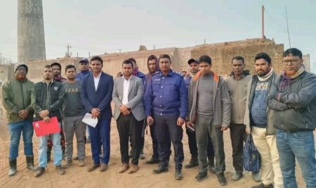 রায়গঞ্জে অবৈধ ৯ ইটভাটায় ১৮ লাখ ১০ হাজার টাকা জরিমানা