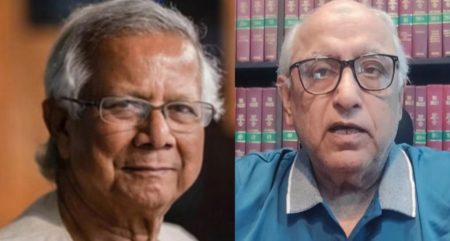 ড. মুহাম্মদ ইউনূসের বিরুদ্ধে রাষ্ট্রদ্রোহের মামলা করার ঘোষণা