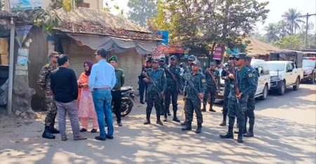 নাটোরে বিএনপি-জামায়াত সংঘর্ষে গুলিবর্ষণ, আহত ৬