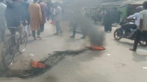 জামায়াত কর্মীকে হত্যা, জড়িতদের গ্রেপ্তারের দাবিতে চুয়াডাঙ্গায় বিক্ষোভ