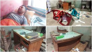 শার্শায় ব্যবসায়ীর ওপর হামলা, প্রতিষ্ঠান ভাঙচুর ও নগদ টাকা লুট
