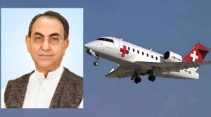 মির্জা আব্বাসকে উন্নত চিকিৎসার জন্য সিঙ্গাপুর নেওয়া হয়েছে