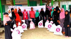 চাইল্ড স্পন্সরশিপ প্রোগ্রাম: সুসুয়া চরে ৬৯ শিশুর মাঝে ঈদ খাদ্যসামগ্রী বিতরণ