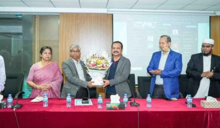বিসিকে নবনিযুক্ত চেয়ারম্যানকে বরণ, বিদায়ী চেয়ারম্যানকে সংবর্ধনা