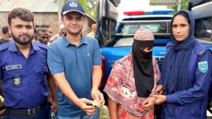 সোনাহাট বন্দরে মাদক সম্রাজ্ঞী ‘গেন্দি’ গ্রেপ্তার