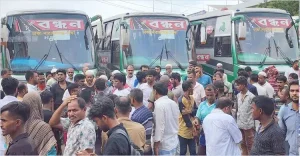 বিএনপি নেতার বিরুদ্ধে ৫ লাখ টাকা চাঁদা দাবির অভিযোগ, প্রতিবাদে ধর্মঘট