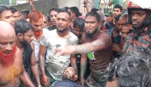 বাগেরহাটে নির্মাণাধীন ভবনের দেওয়াল ধসে শ্রমিক নিহত